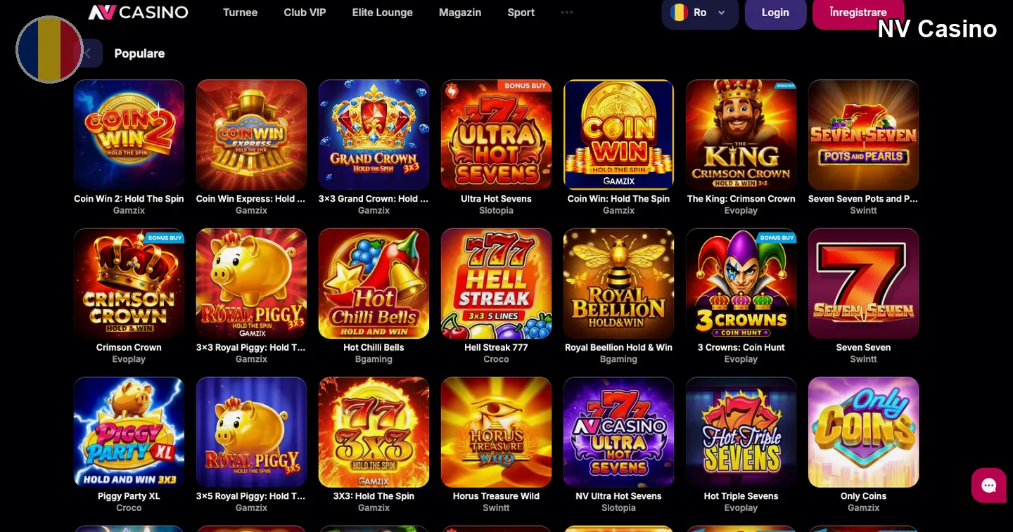 games and slots – NV Casino: cum se joacă pe ios și din versiunea mob
