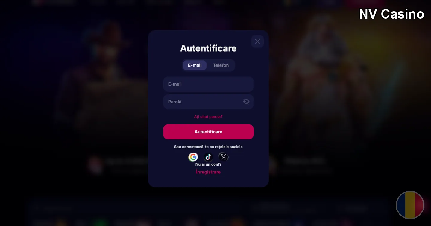 login – NV Casino